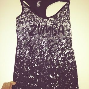 Wemens Zumba Racerback tee